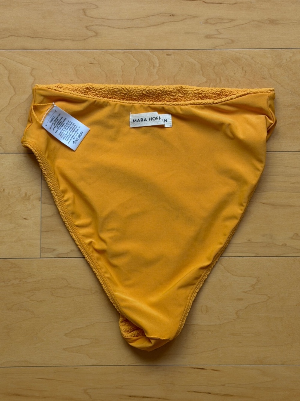 NWOT~Mara Hoffman~Imina Marigold High Waist Bikini Bottoms Only~Size S - Picture 4 of 5